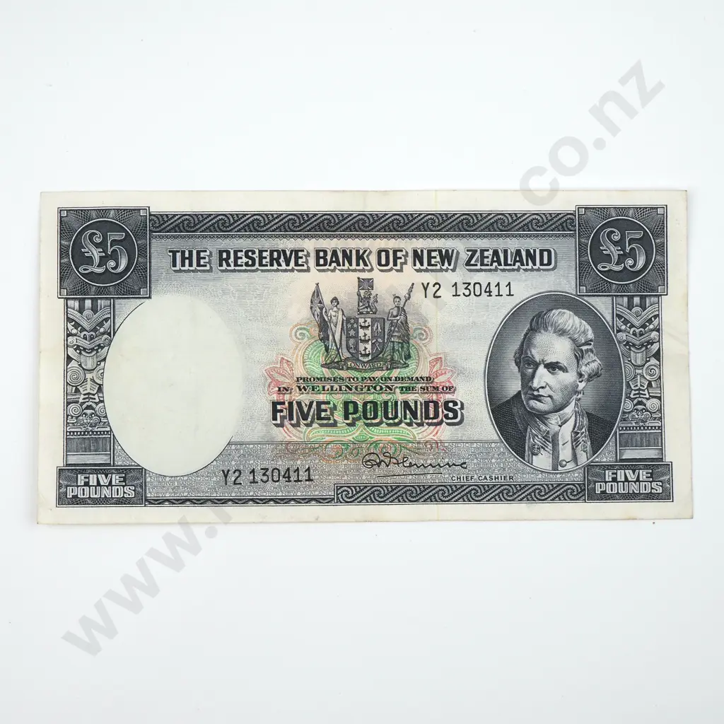 Five Pound Fleming Banknote - VF  Image 1++