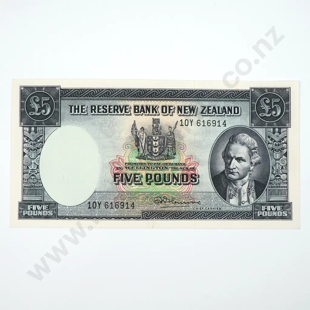 Five Pound Fleming Banknote - EF Image 1++