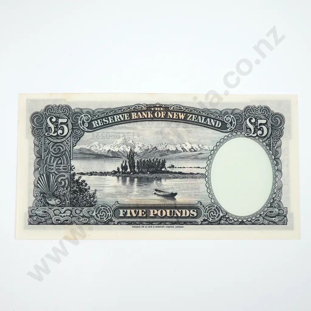 Five Pound Fleming Banknote - UNC CV $300 Image 1++
