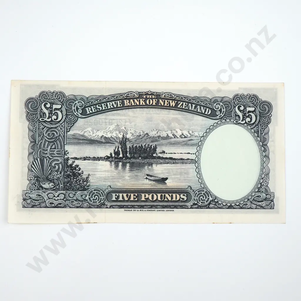 Five Pound Fleming Banknote - Final Thousand Serial Number - AUNC  Image 1++