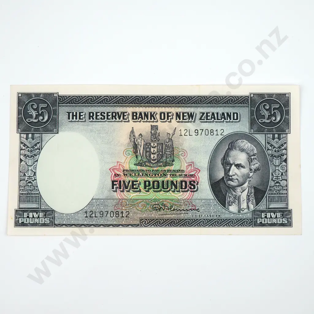 Five Pound Fleming Banknote - Final Thousand Serial Number - AUNC  Image 1++