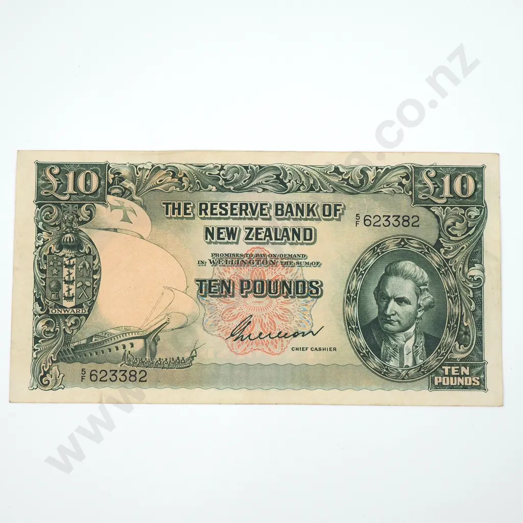 Ten Pound Wilson Banknote - EF Image 1++