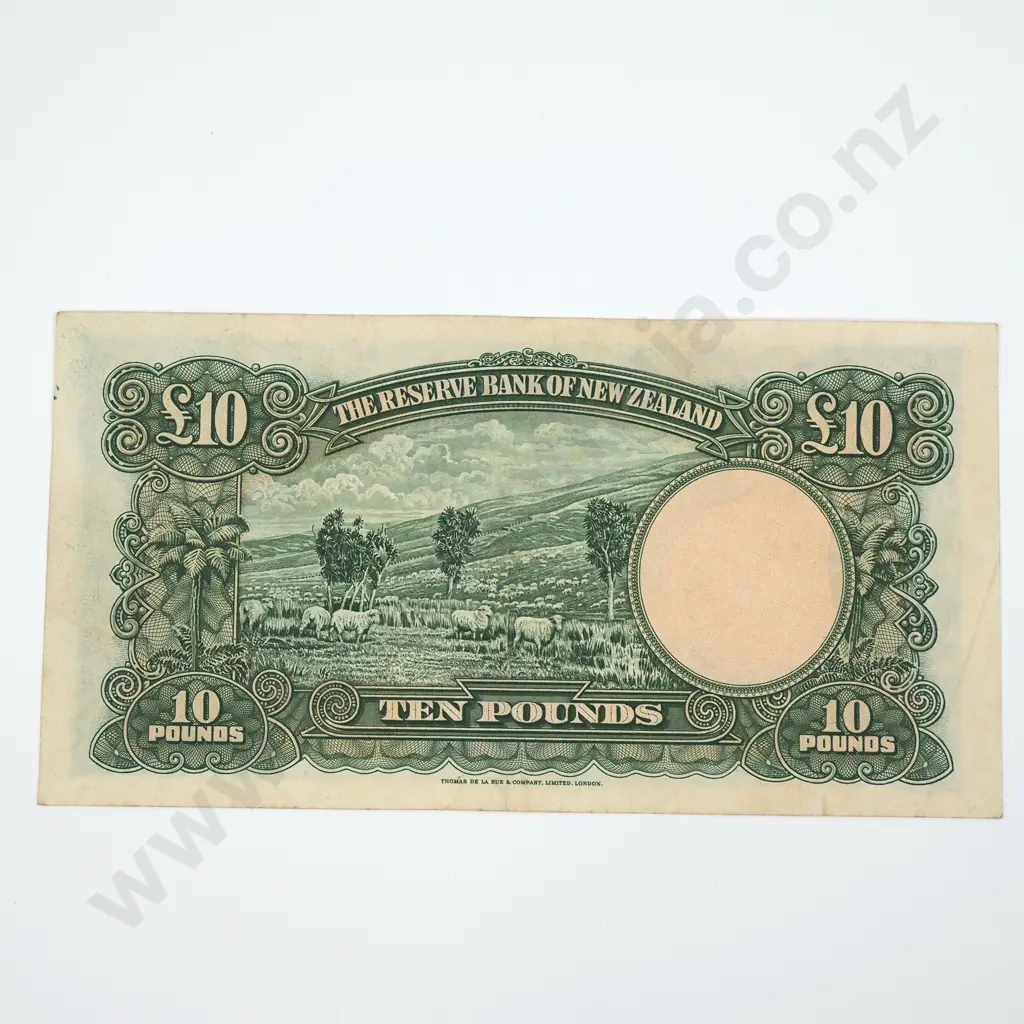Ten Pound Wilson Banknote - EF Image 1++