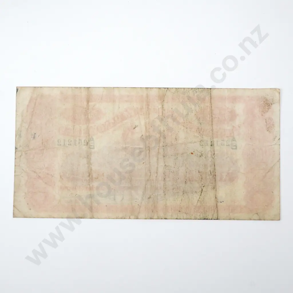 The National Bank of New Zealand Limited Ten Shillings, 1st October 1928 Image 1++