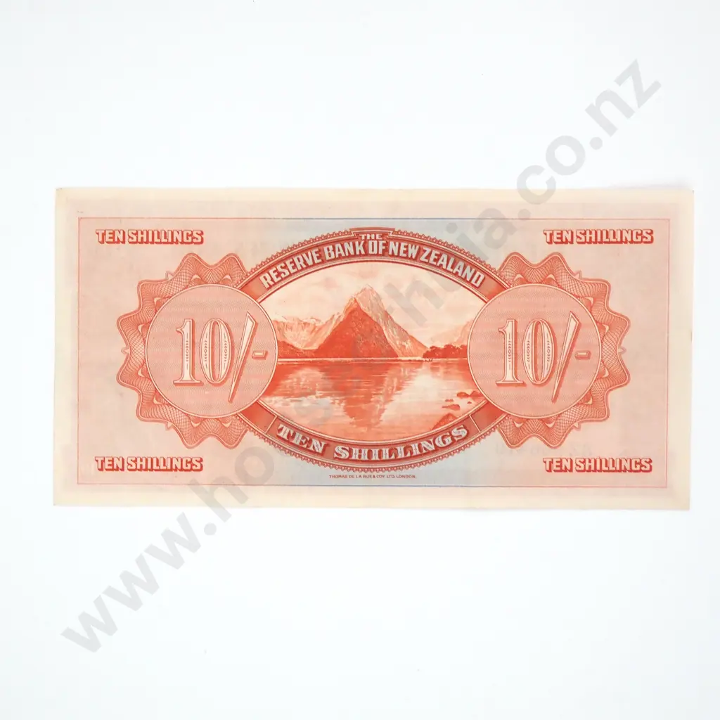 Ten Shilling Lefeaux Banknote - Better Grade  Image 1++