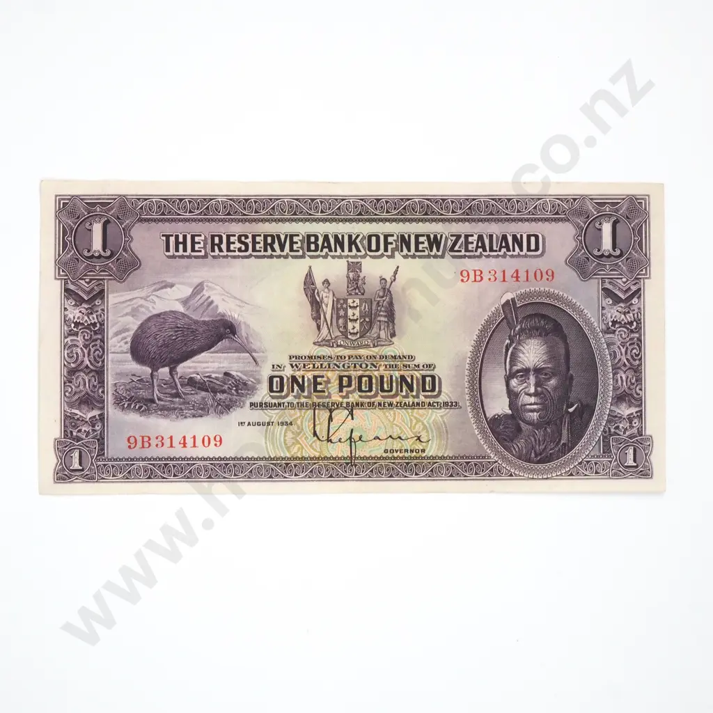 One Pound Lefeaux Banknote - Better Grade  Image 1++