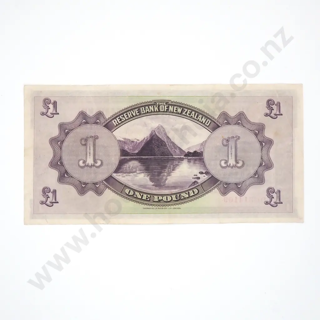 One Pound Lefeaux Banknote - Better Grade  Image 1++