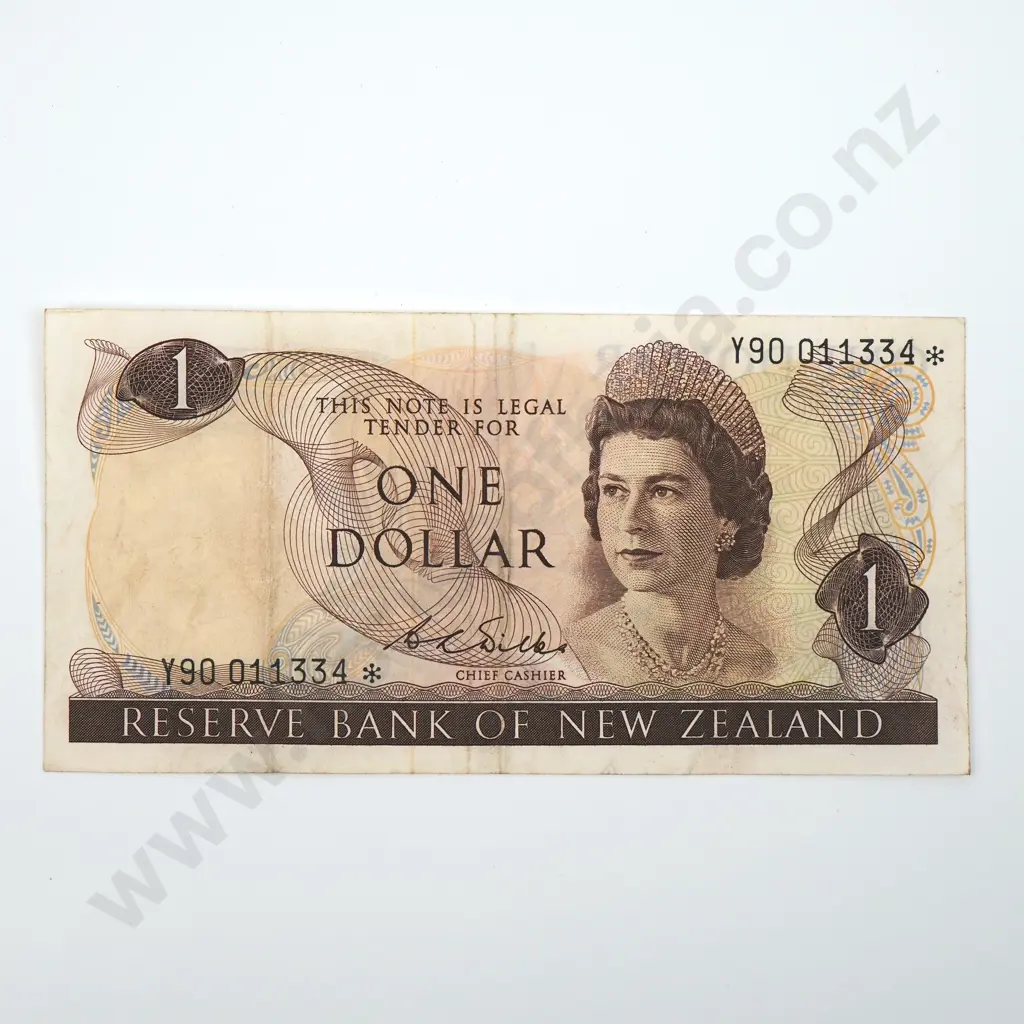 One Dollar Wilks Star Banknote - Y90 Prefix  Image 1++