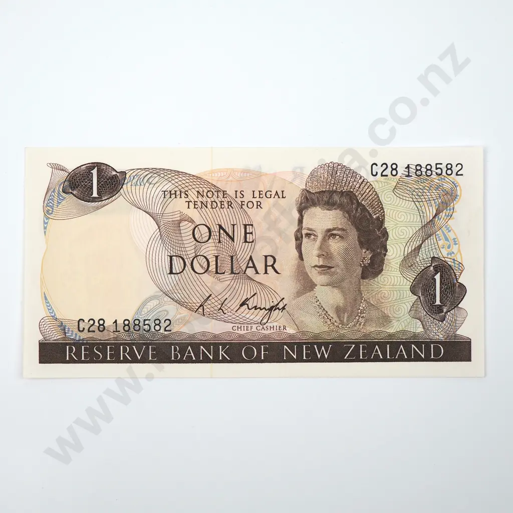 One Dollar Knight Banknote - UNC  Image 1++