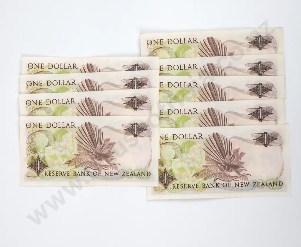 Nine Consecutive One Dollar Hardie Type II - EF or Better  Image 1++