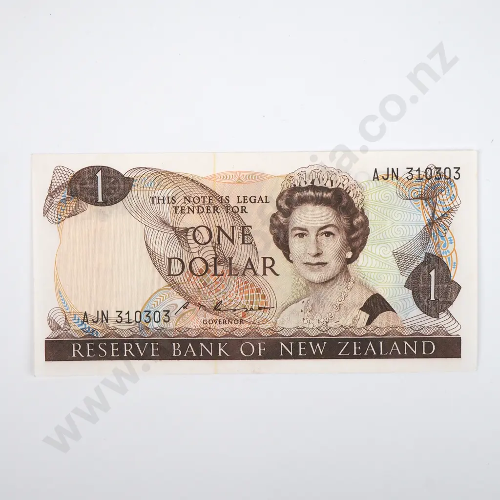 One Dollar Russell Banknote - AUNC  Image 1++