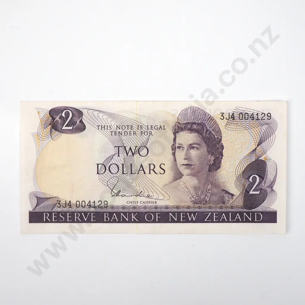 Two Dollar Hardie Banknote - Lower Serial  Image 1++