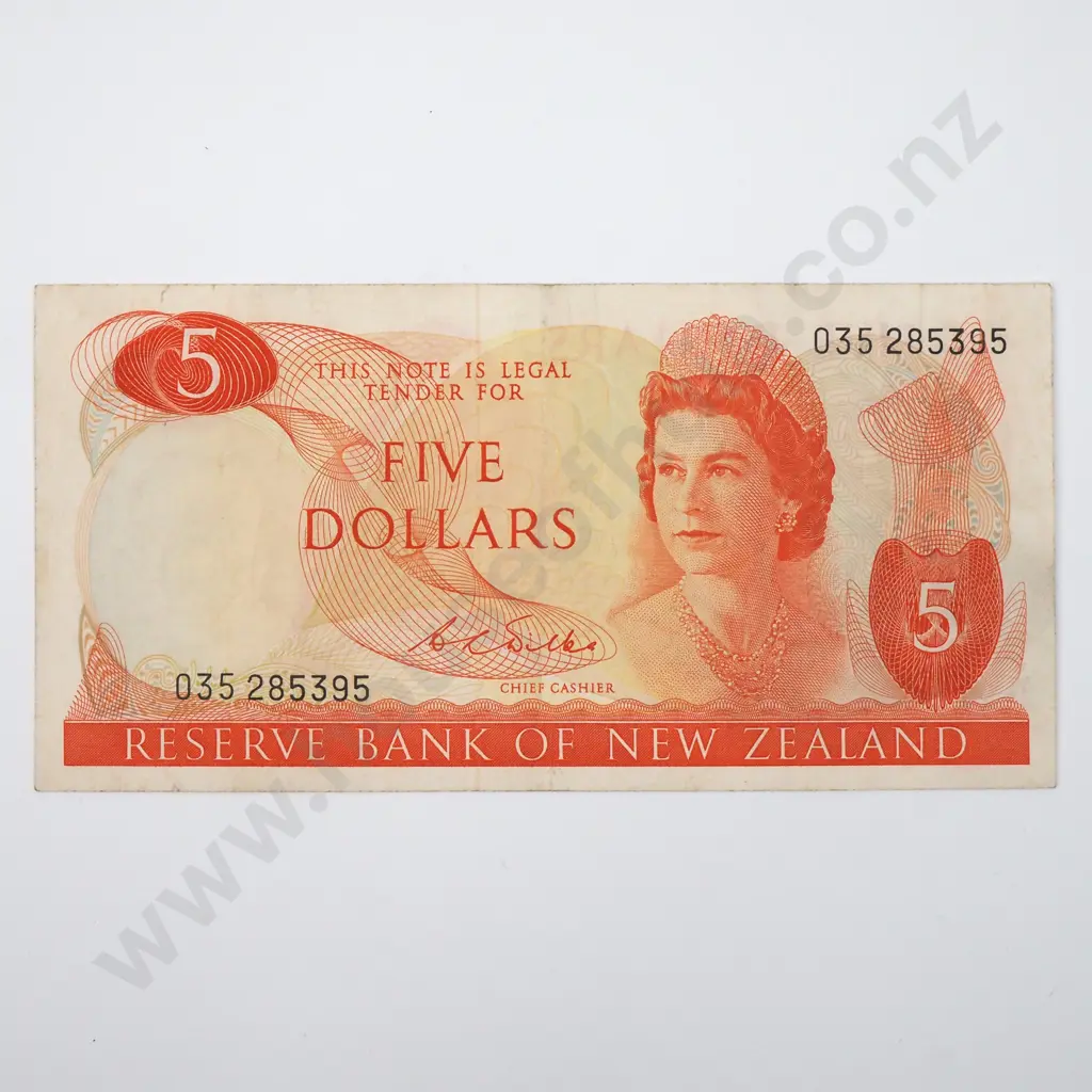 Five Dollar Wilks Banknote - 035 Prefix  Image 1++