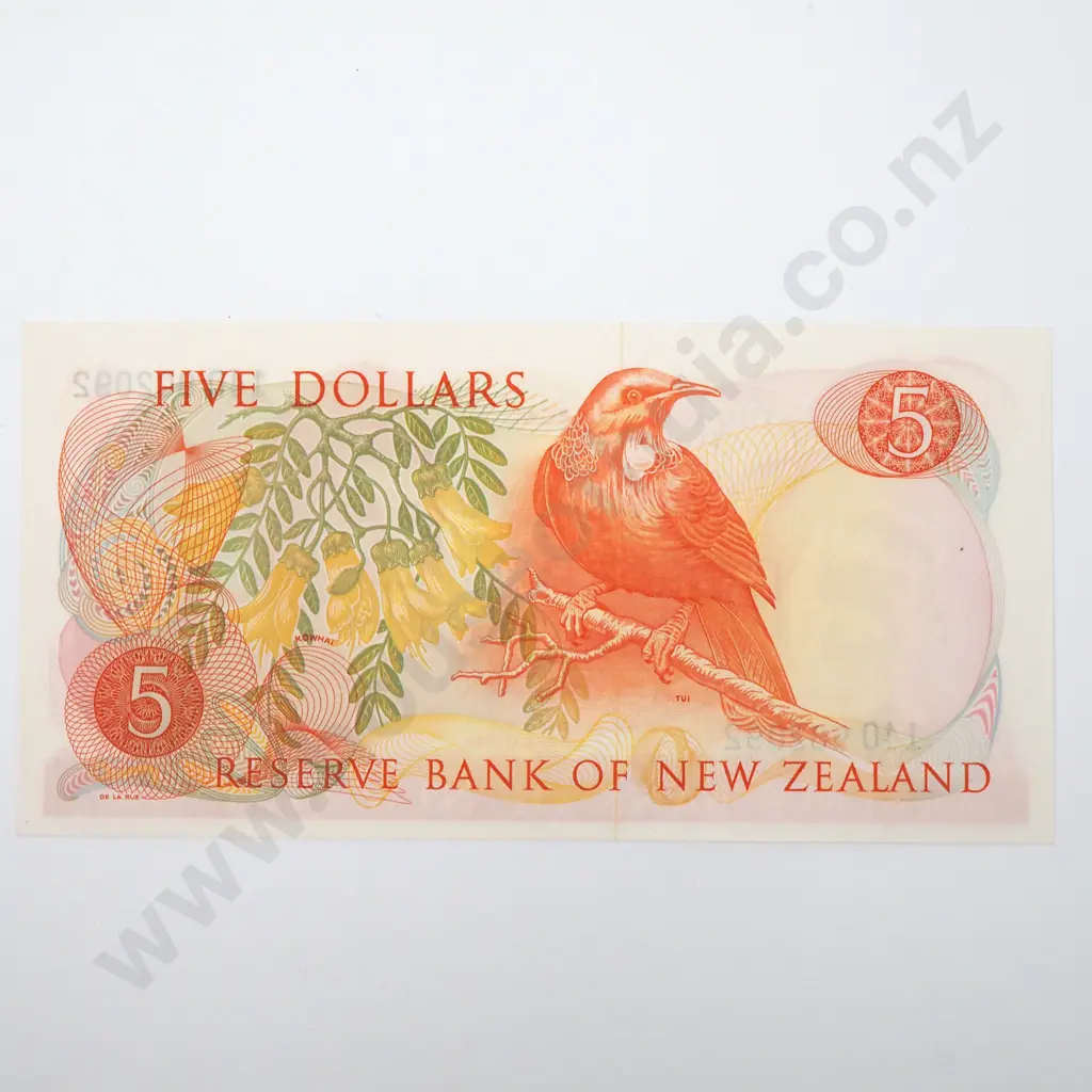 Five Dollar Knight Banknote - UNC  Image 1++