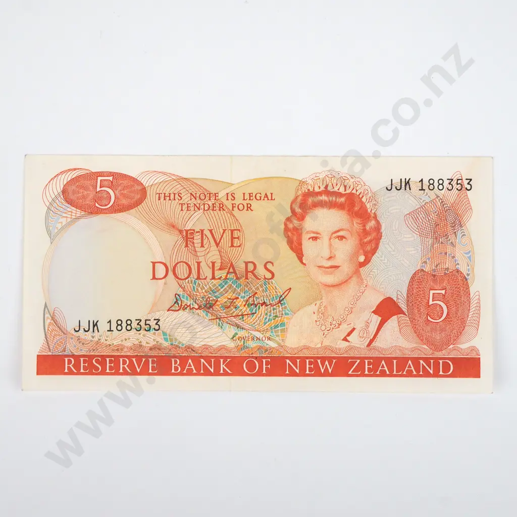 Five Dollar Brash Banknote - AUNC  Image 1++