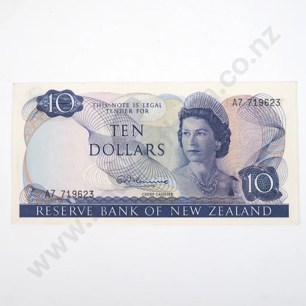 Ten Dollar Fleming Banknote - EF  Image 1++