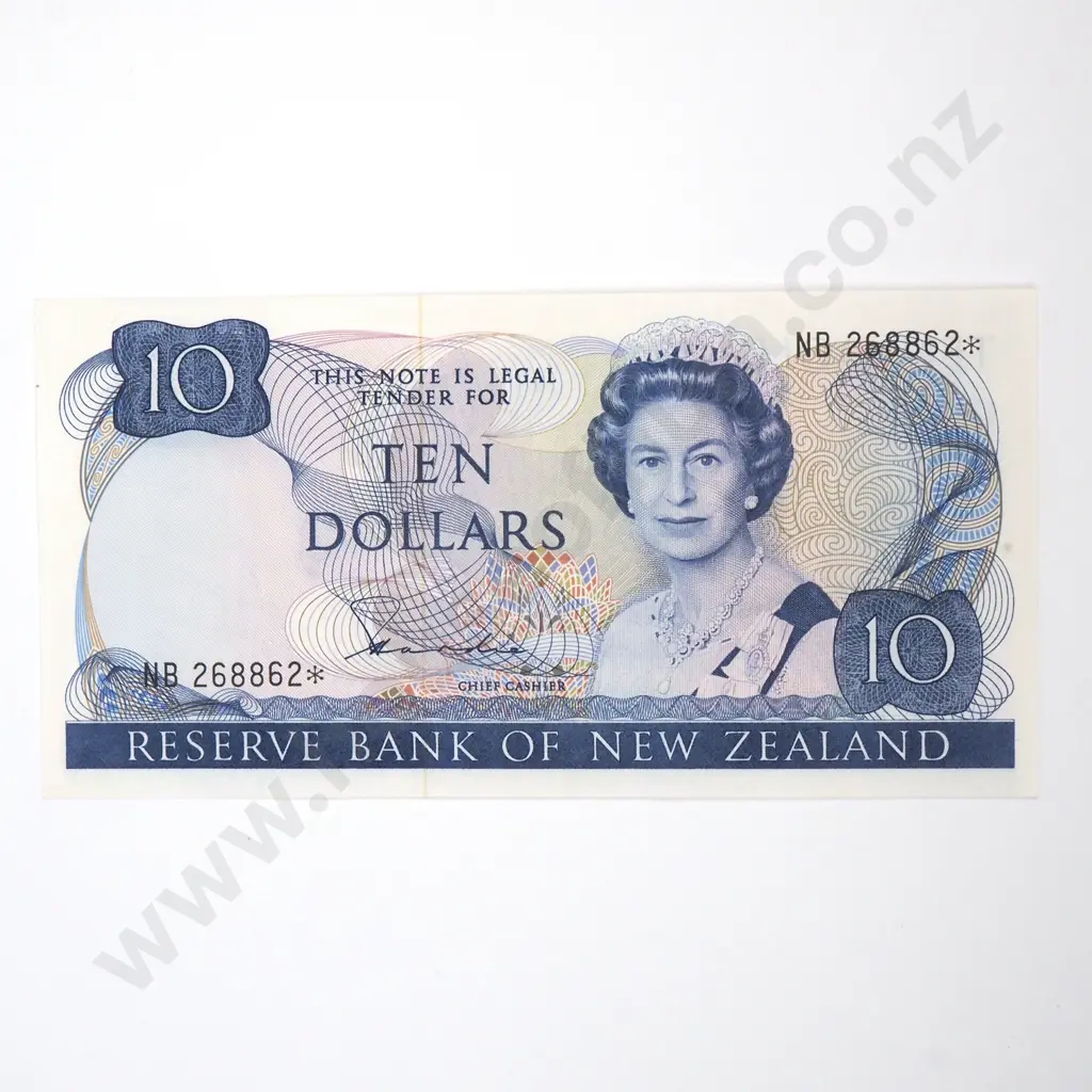 Ten Dollar Hardie Star Banknote - NB Prefix - AUNC Image 1++