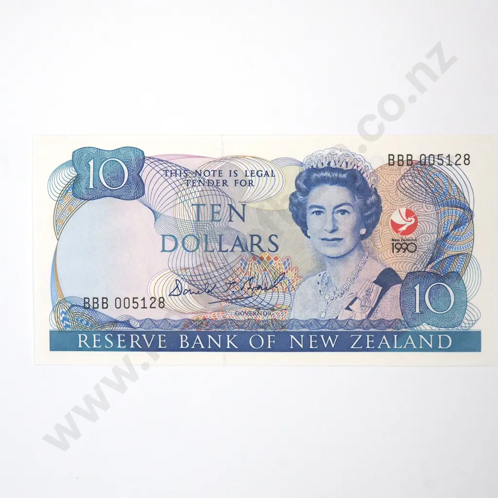 Ten Dollar Brash 1990 Banknote - AUNC Image 1++