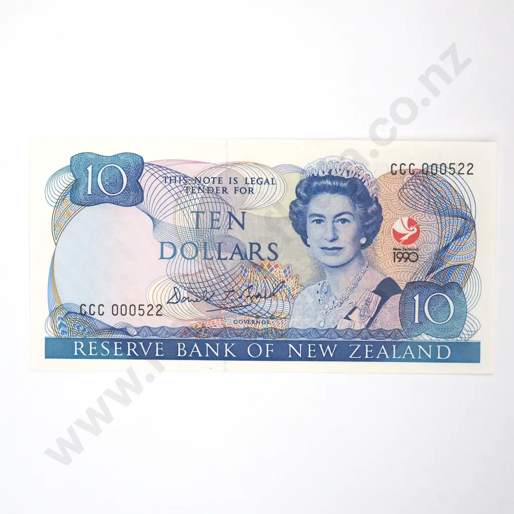 Ten Dollar Brash 1990 Banknote - CCC Prefix - CV $50  Image 1++