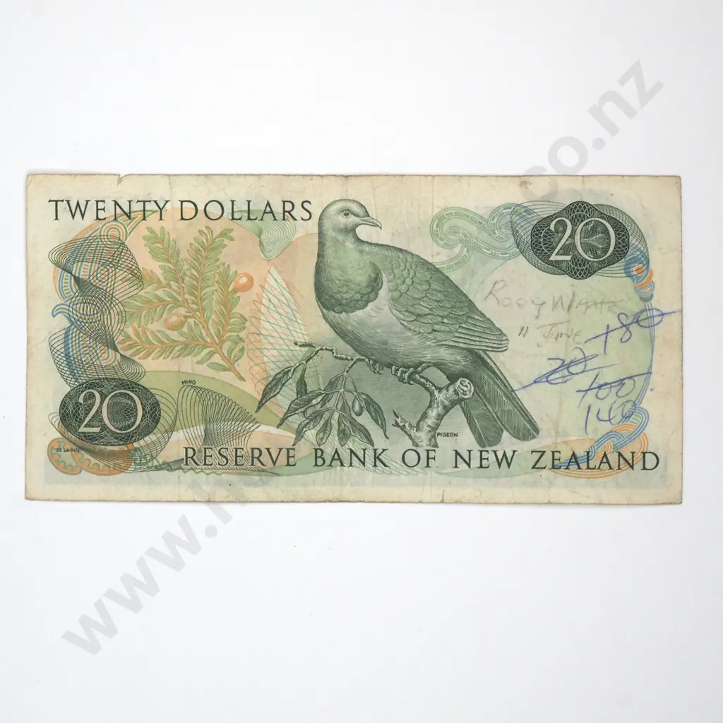 Twenty Dollar Wilks Banknote - First Prefix - Average Condition  Image 1++