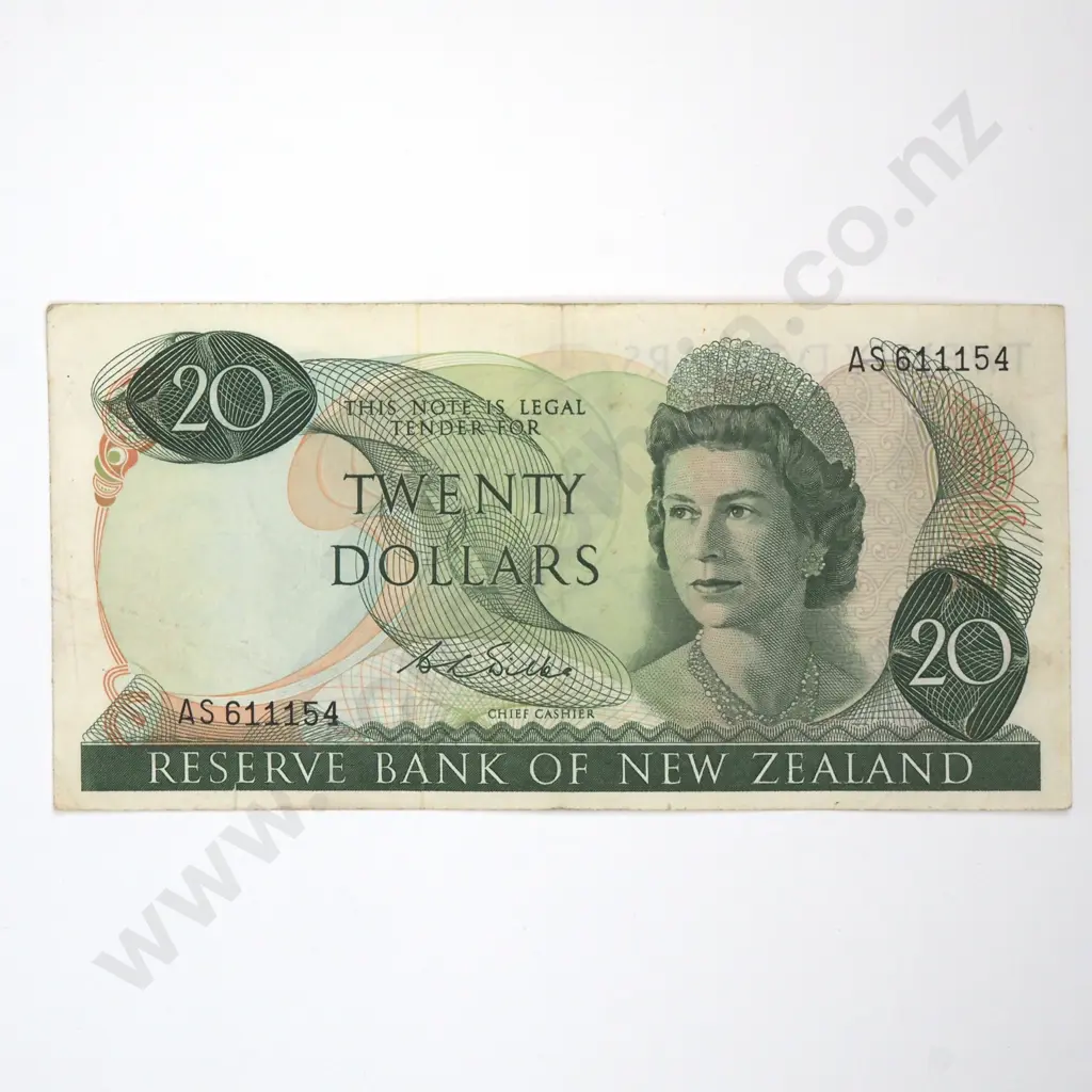 Twenty Dollar Wilks Banknote - First Prefix - VF CV $350 Image 1++
