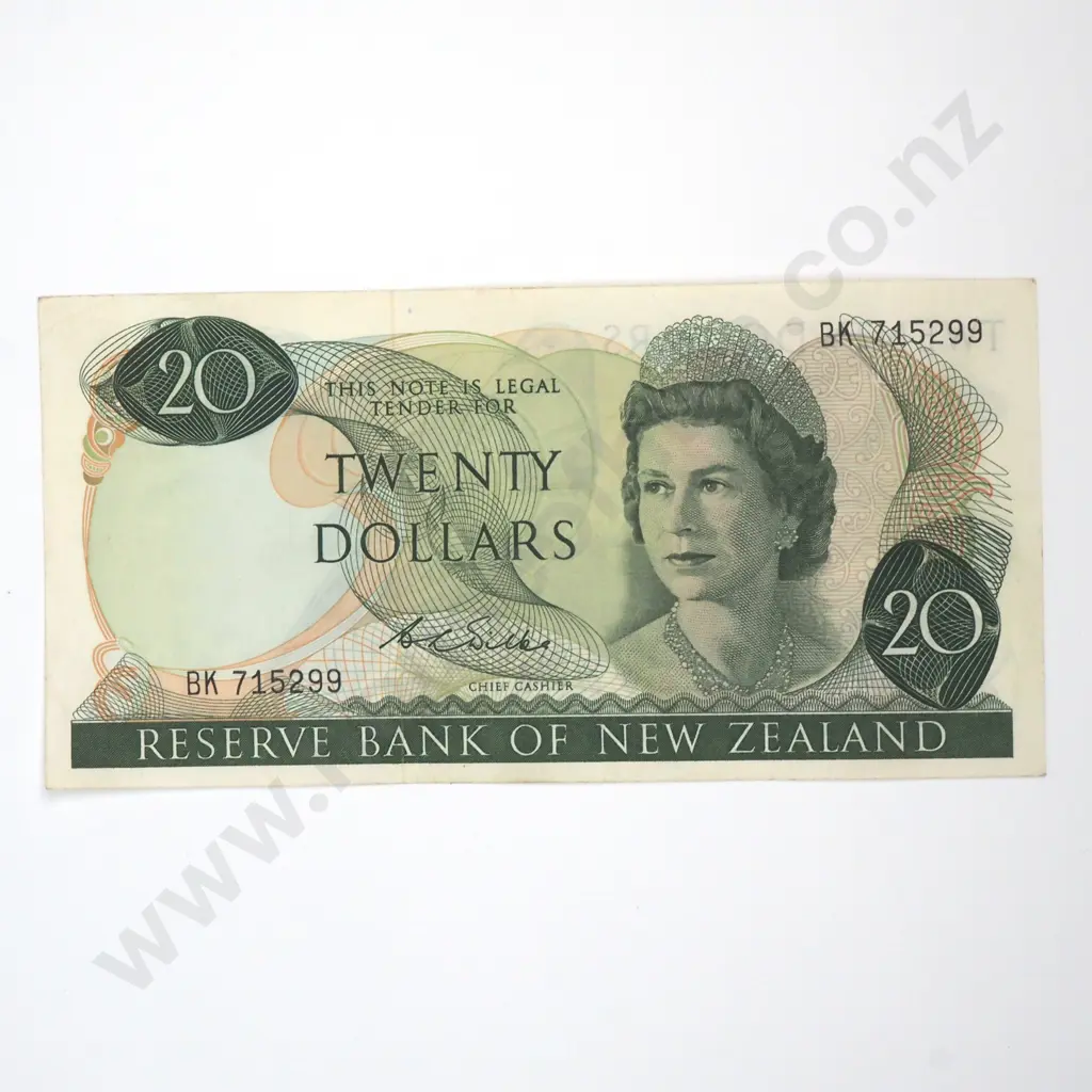 Twenty Dollar Wilks Banknote - VF CV $90 Image 1++