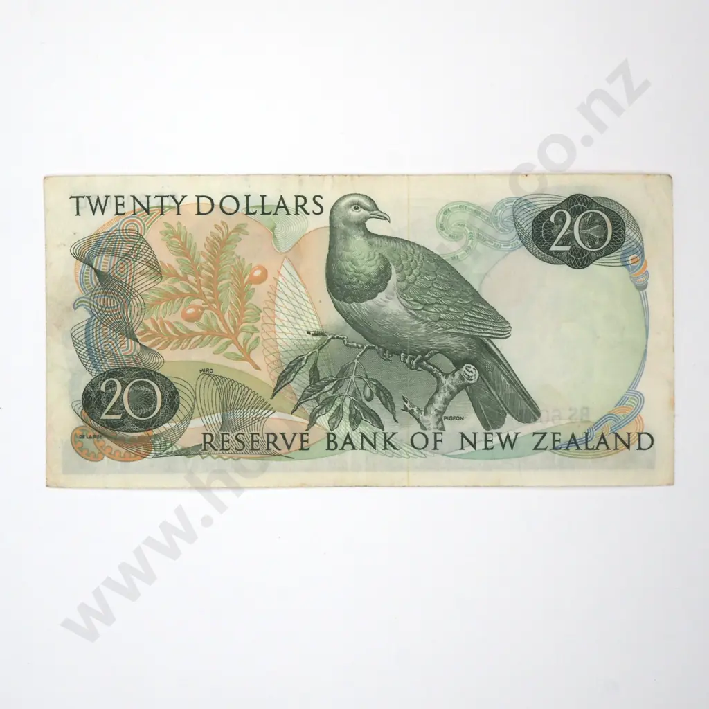 Twenty Dollar Knight Banknote - First Prefix - F CV $100  Image 1++