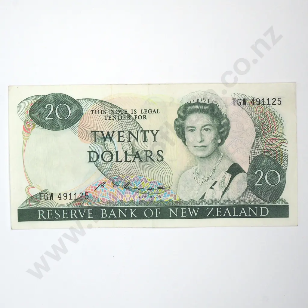 Twenty Dollar Russell Banknote - EF  Image 1++