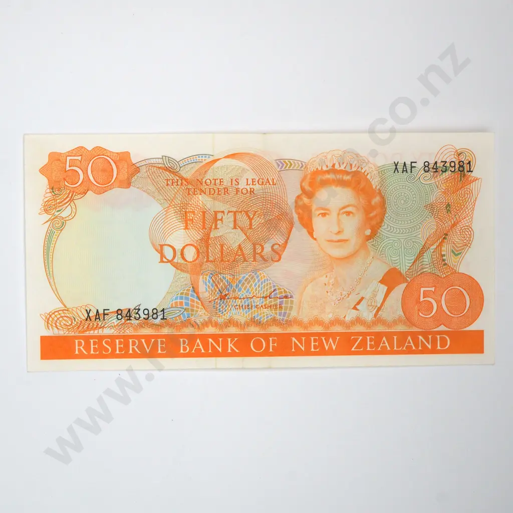 Fifty Dollar Brash Banknote - XAF Prefix  Image 1++