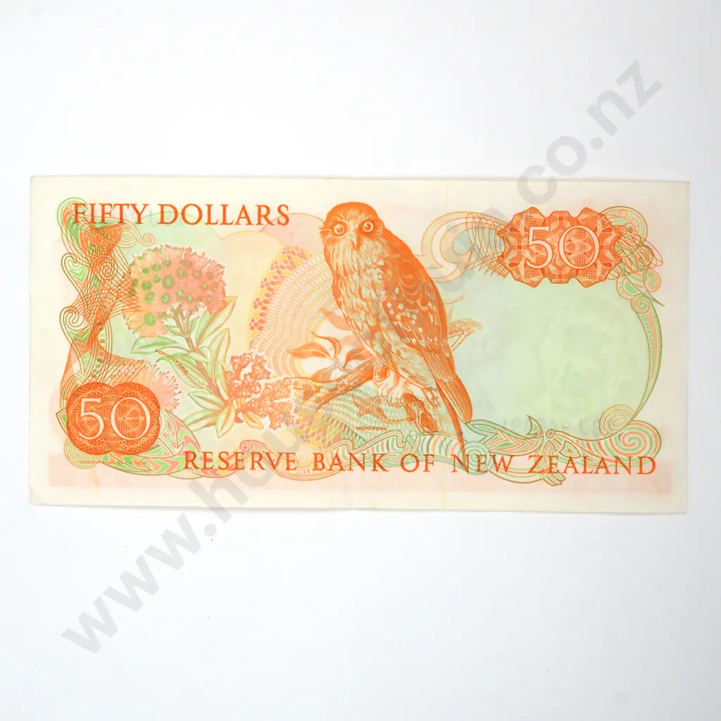 Fifty Dollar Brash Banknote - XBJ Prefix  Image 1++