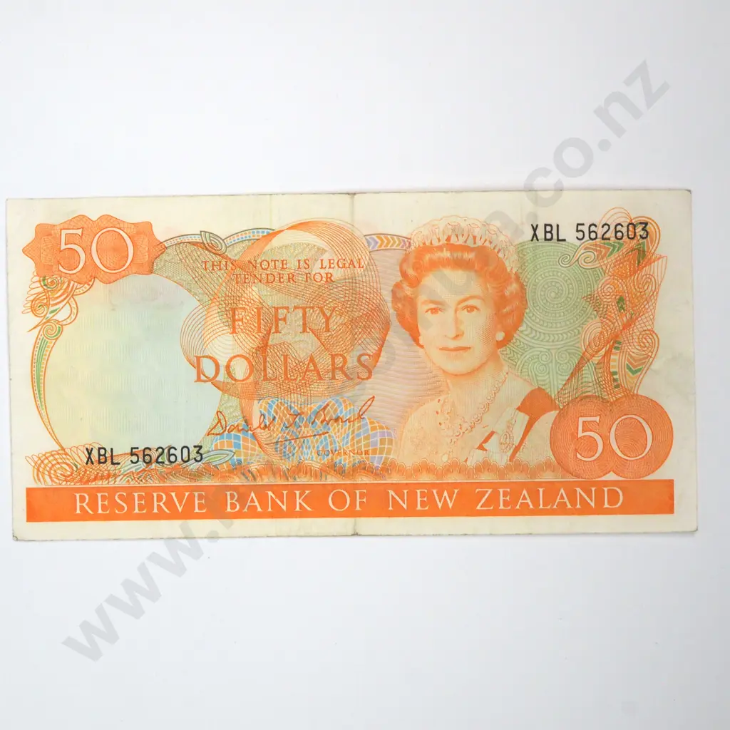 Fifty Dollar Brash Banknote - XBL Prefix  Image 1++