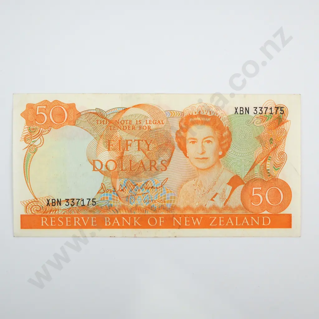 New Zealand Fifty Dollar Brash Banknote  Image 1++