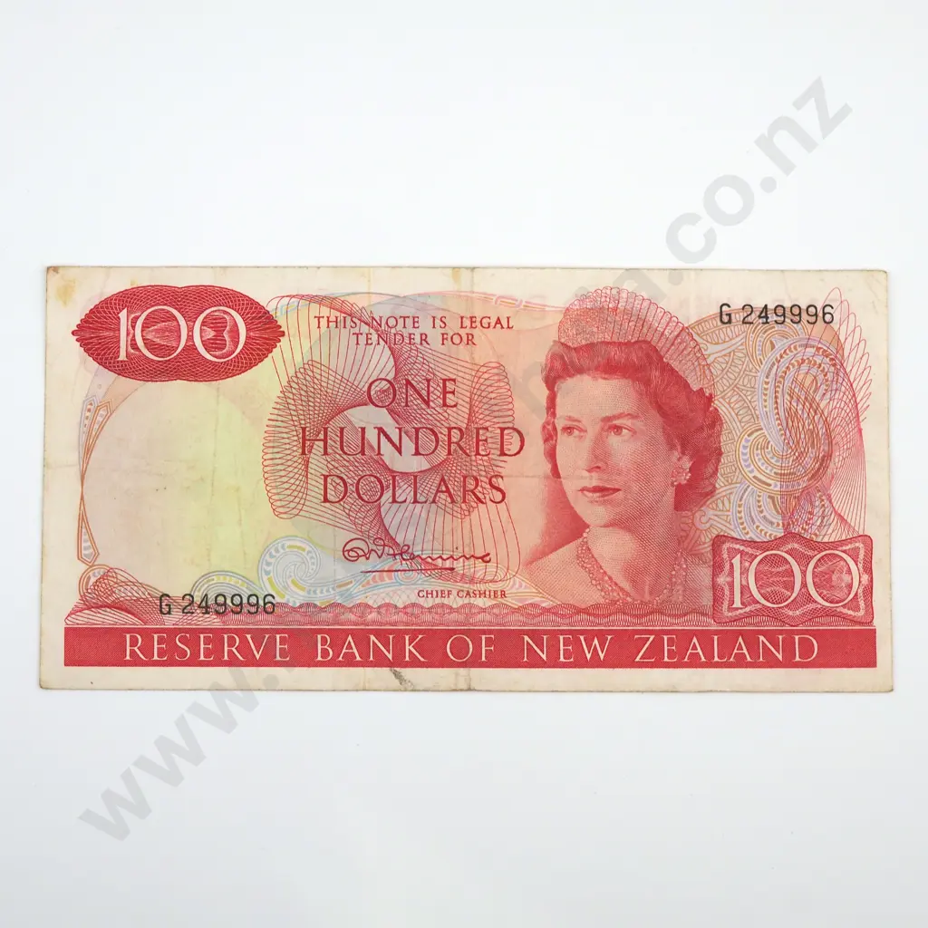 One Hundred Dollar Fleming Banknote - F - CV $600 Image 1++