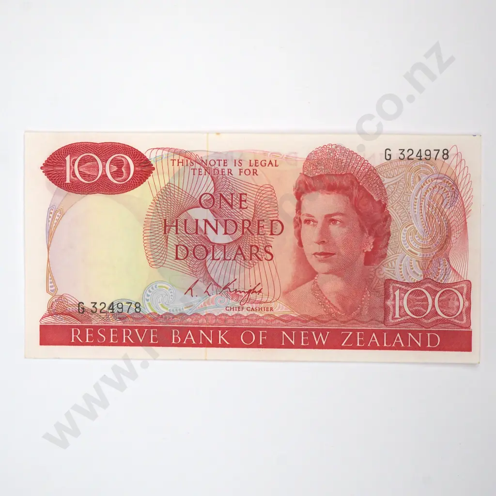 One Hundred Dollar Knight Banknote - EF CV $1350  Image 1++