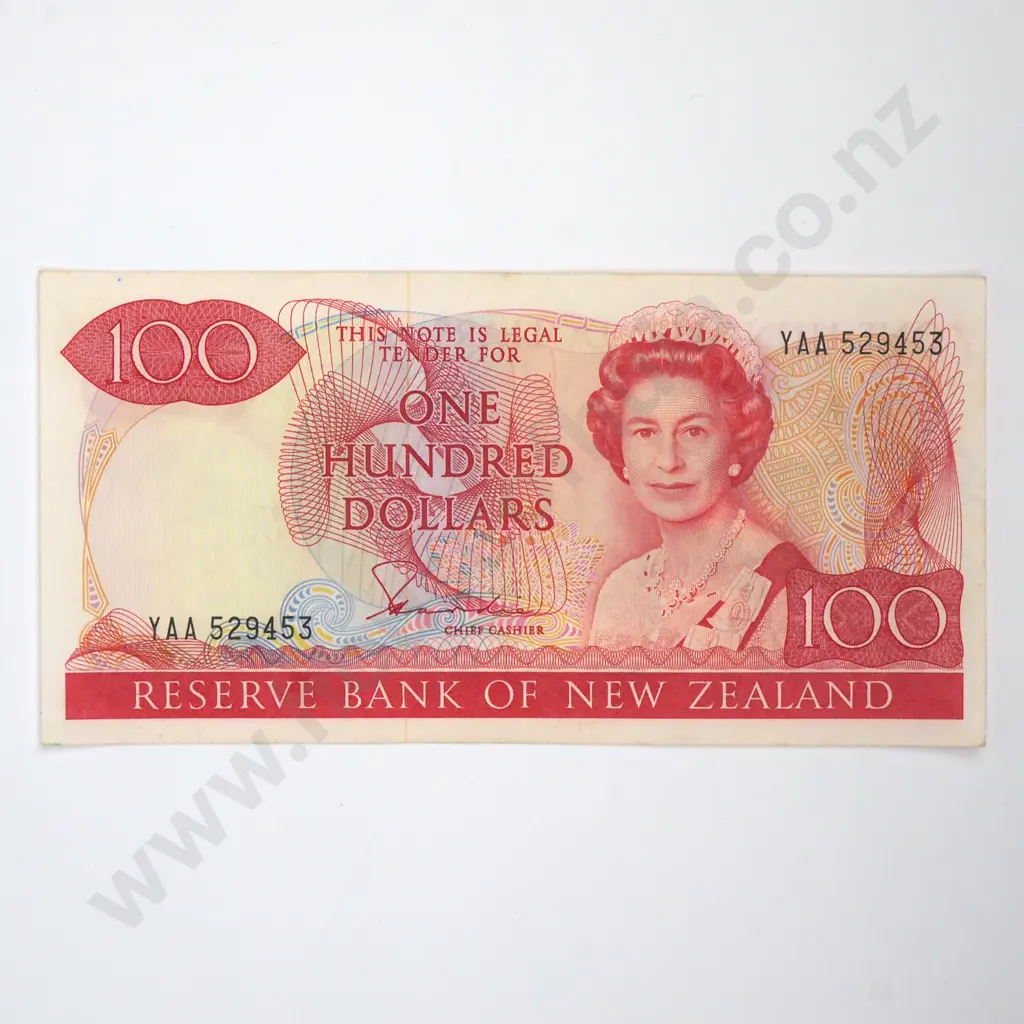 One Hundred Dollar Hardie Type II Banknote - VF CV $400  Image 1++