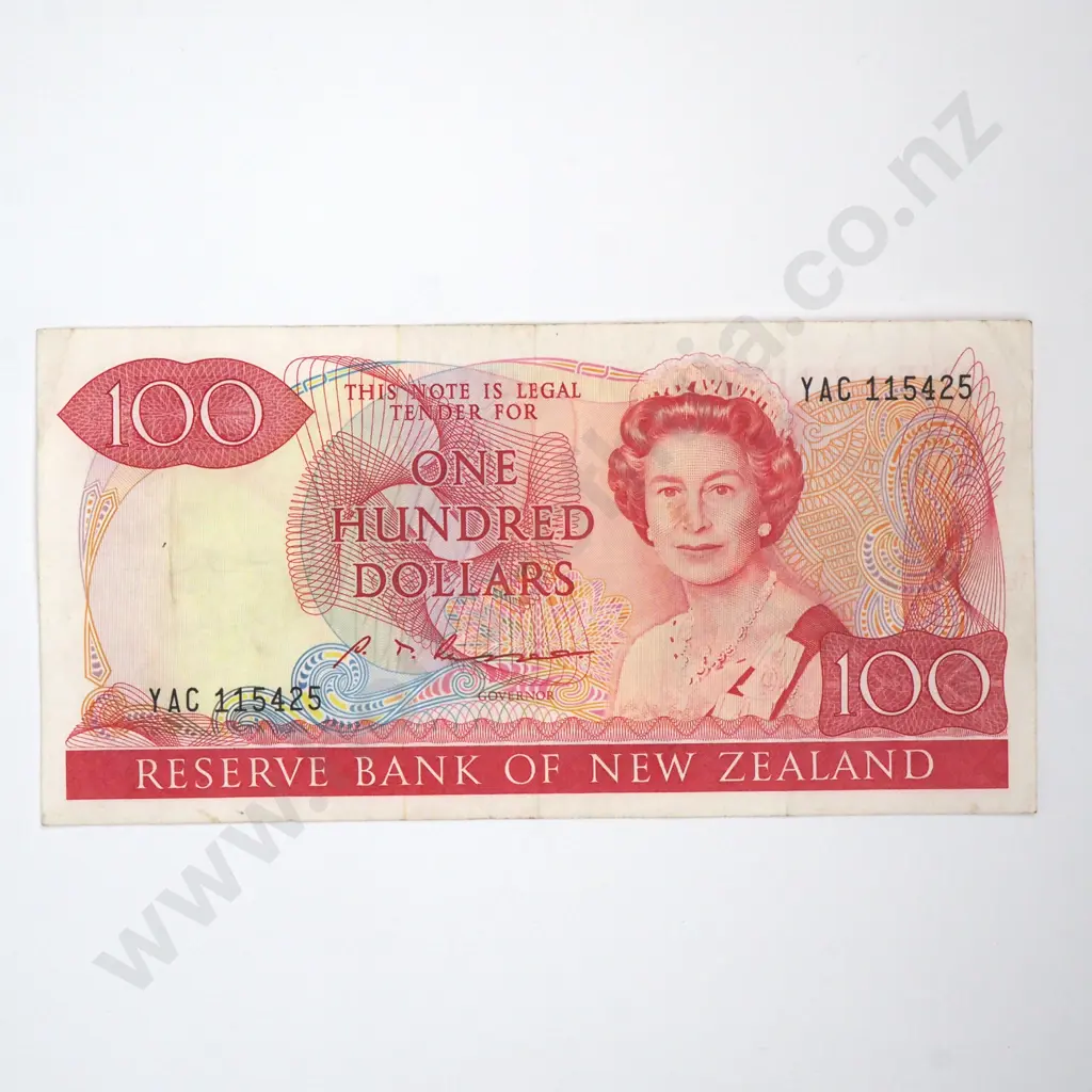One Hundred Dollar Russell Banknote - YAC Prefix  Image 1++