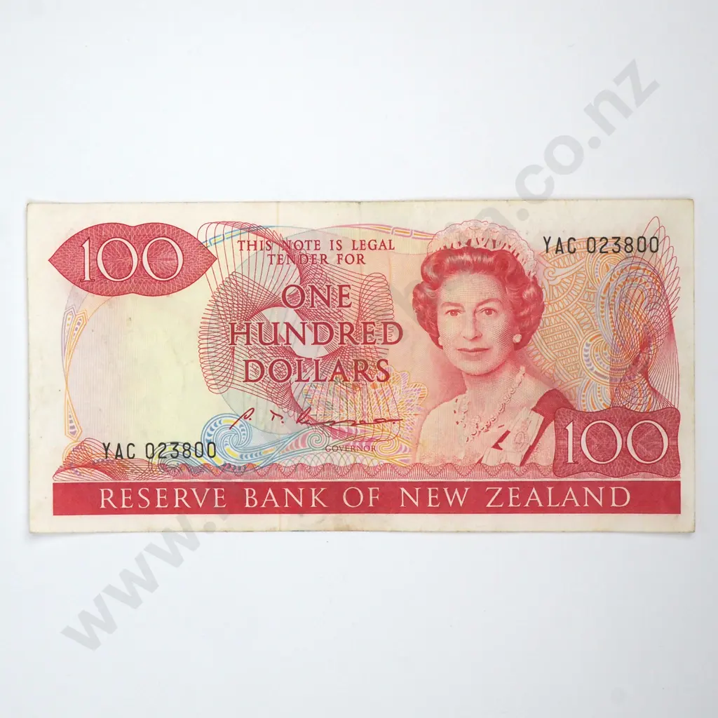 One Hundred Dollar Russell Banknote - F CV $275 Image 1++
