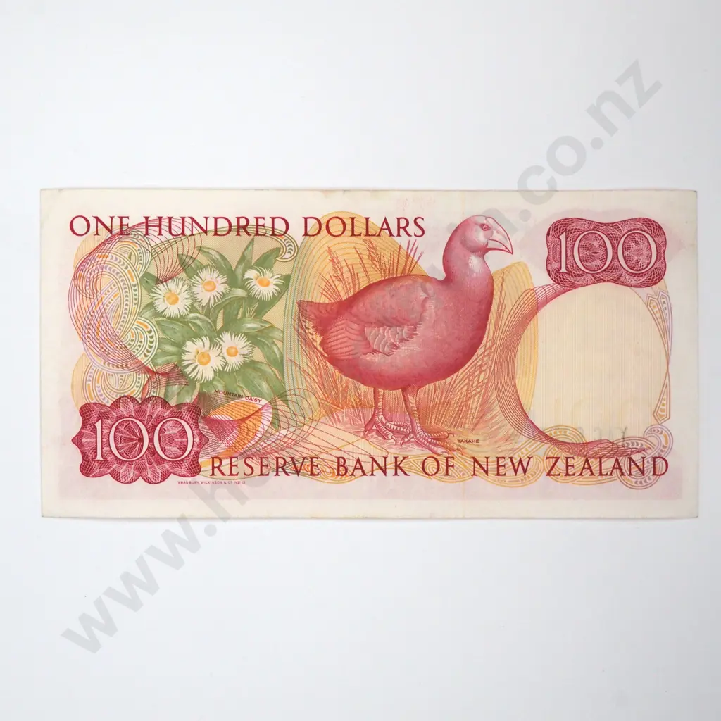 One Hundred Dollar Russell Banknote - VF CV $350 Image 1++