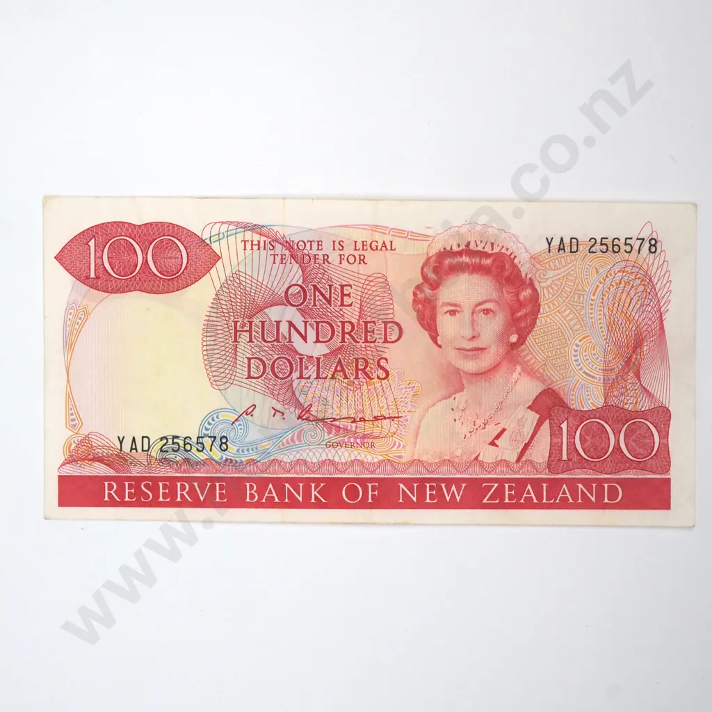 One Hundred Dollar Russell Banknote - VF CV $350 Image 1++