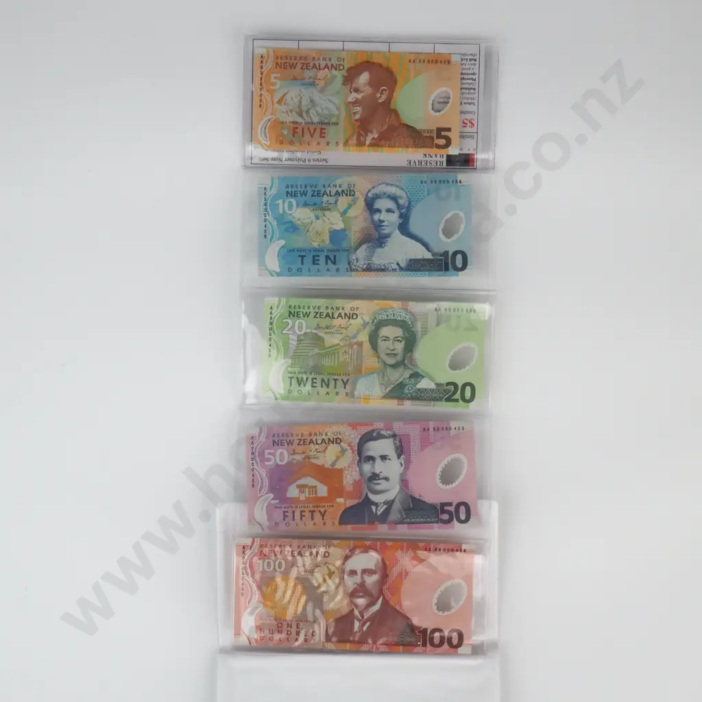 Series 6 Polymer Note Set Image 1++