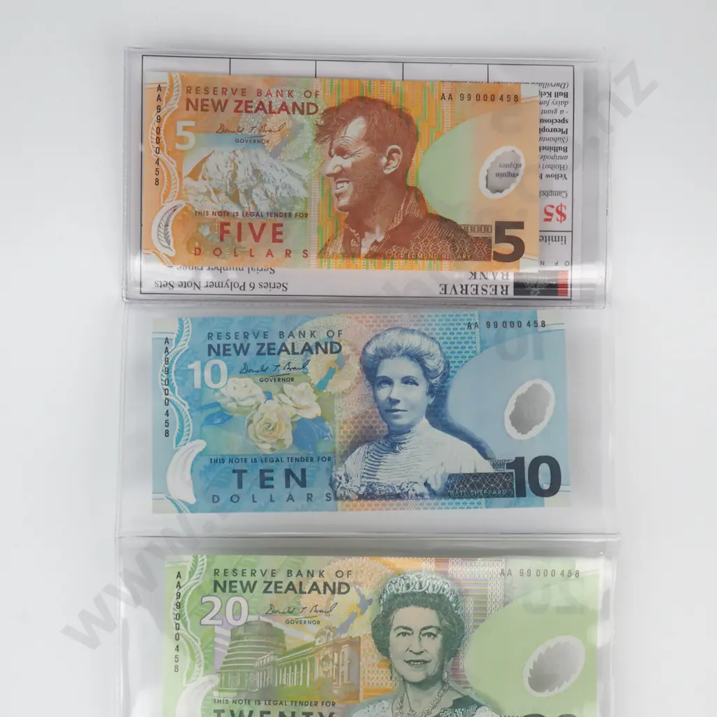 Series 6 Polymer Note Set Image 1++