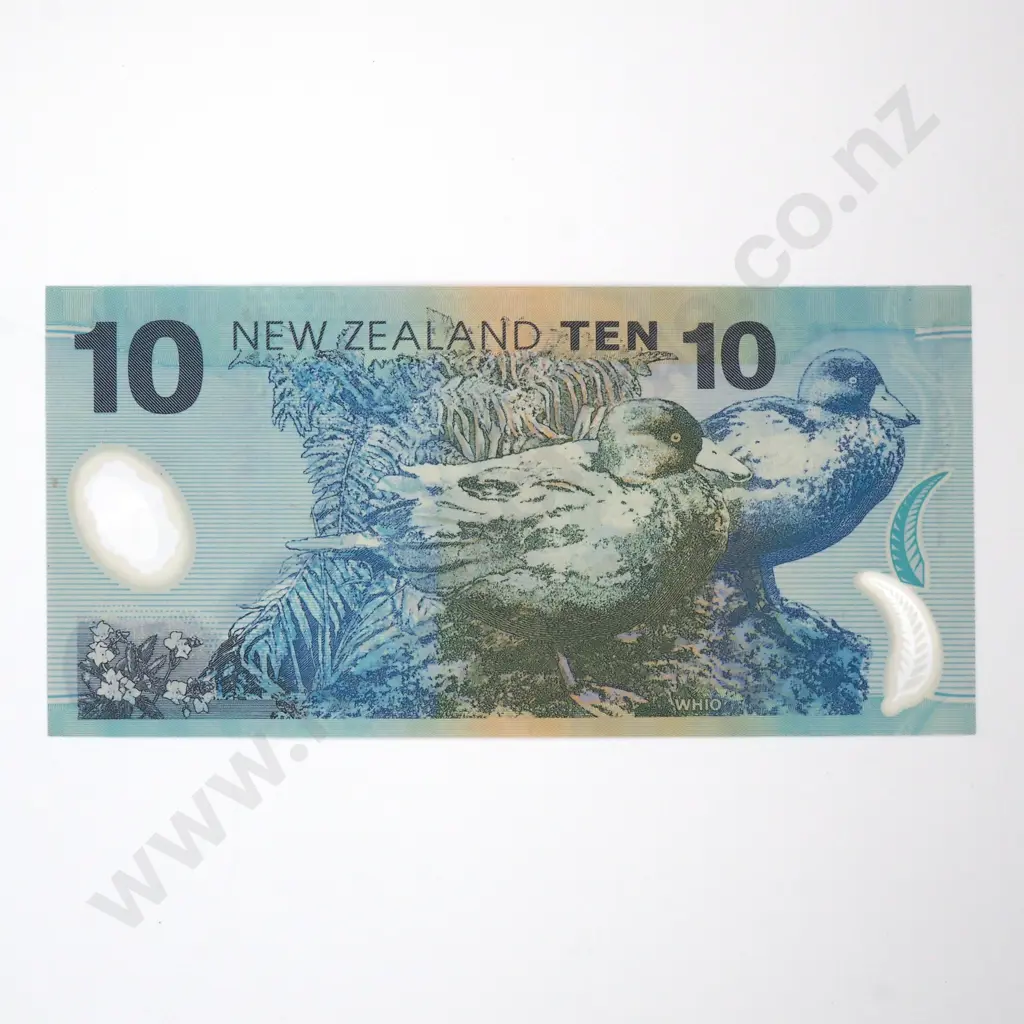 Ten Dollar Wheeler Banknote - EF  Image 1++