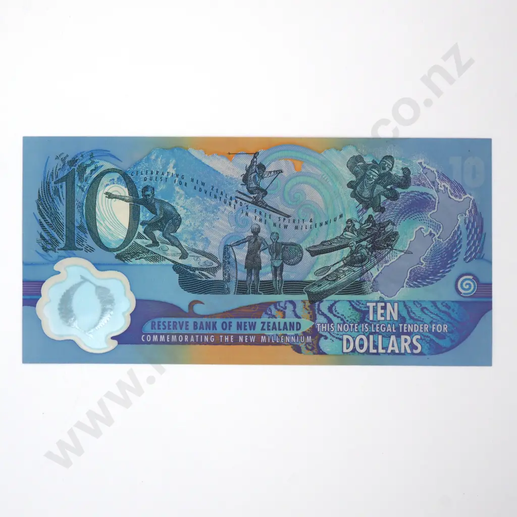 Ten Dollar Brash Millennium Banknote - AUNC  Image 1++