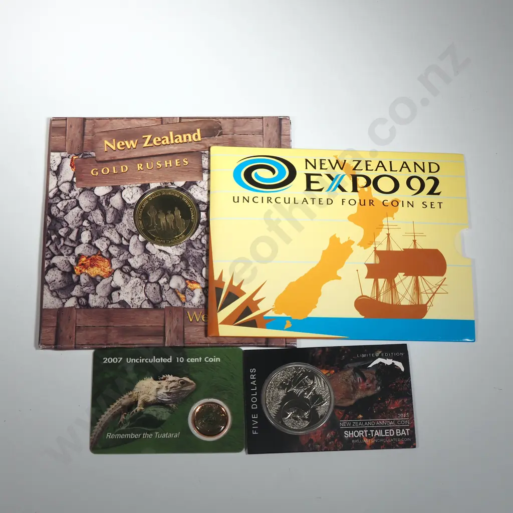 Assorted NZ UNC Coinage Sets  Image 1++