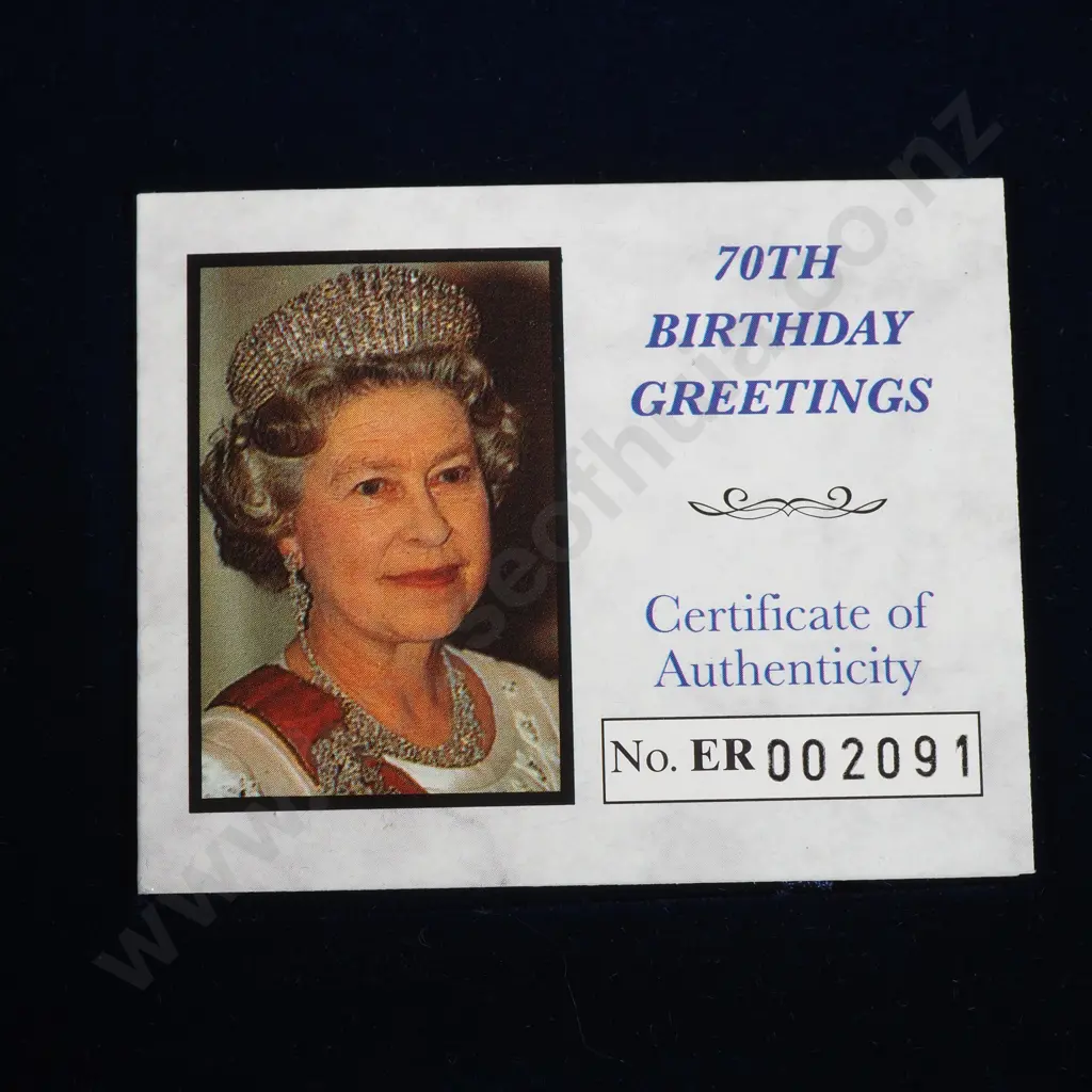 1996 New Zealand Coin & Banknote Set  Image 1++