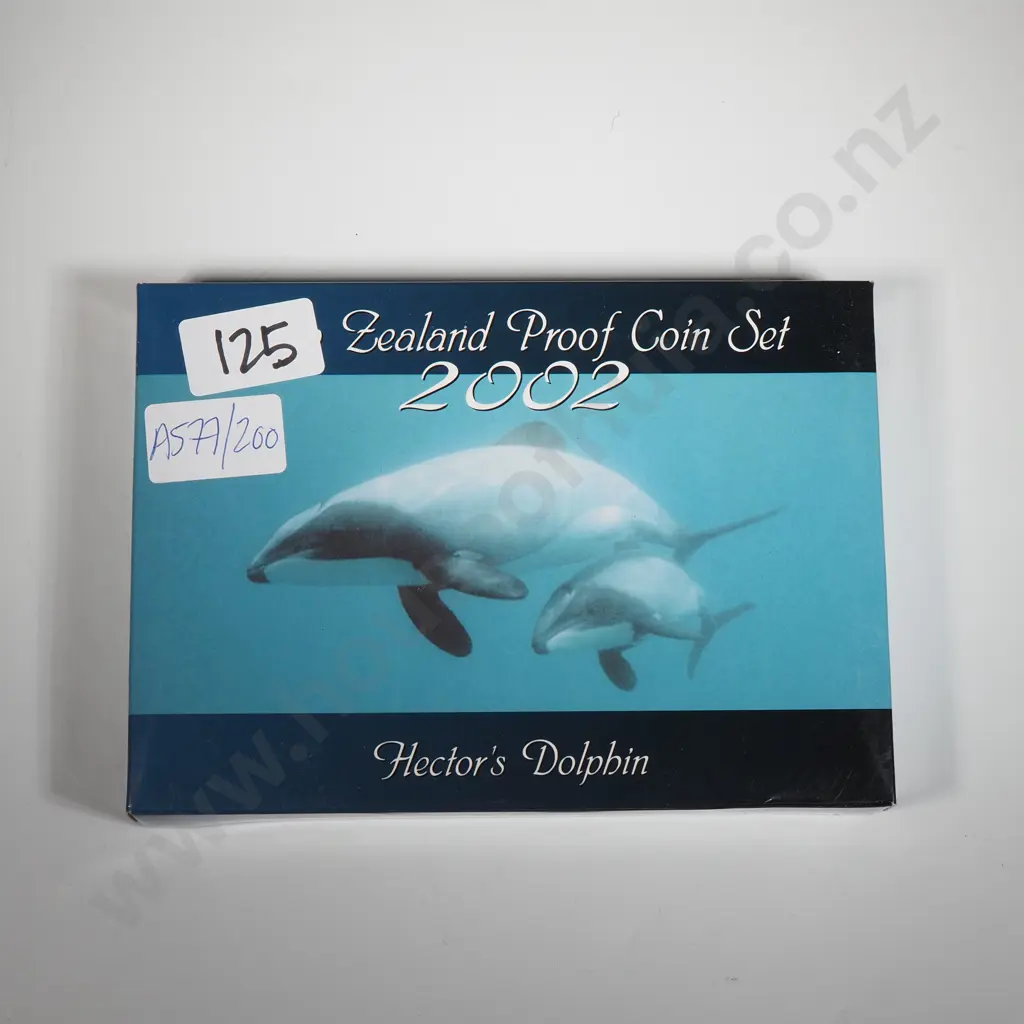 2002 New Zealand Hectors Dolphin Proof Set  Image 1++