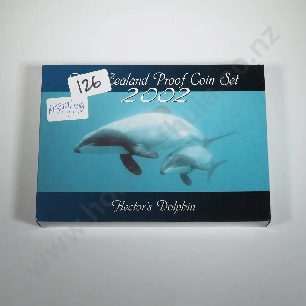 2002 New Zealand Hectors Dolphin Proof Set  Image 1++