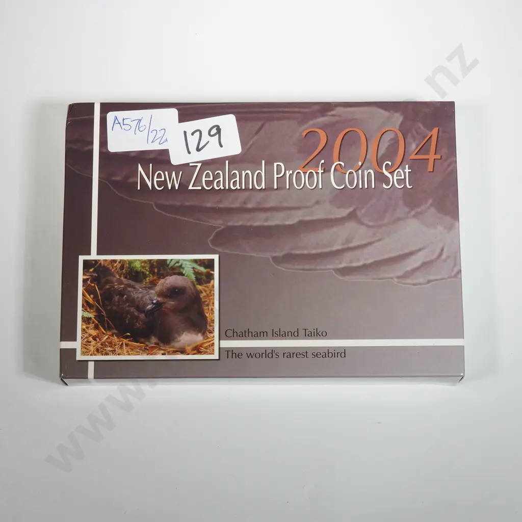 2004 New Zealand Proof Coin Set  Image 1++