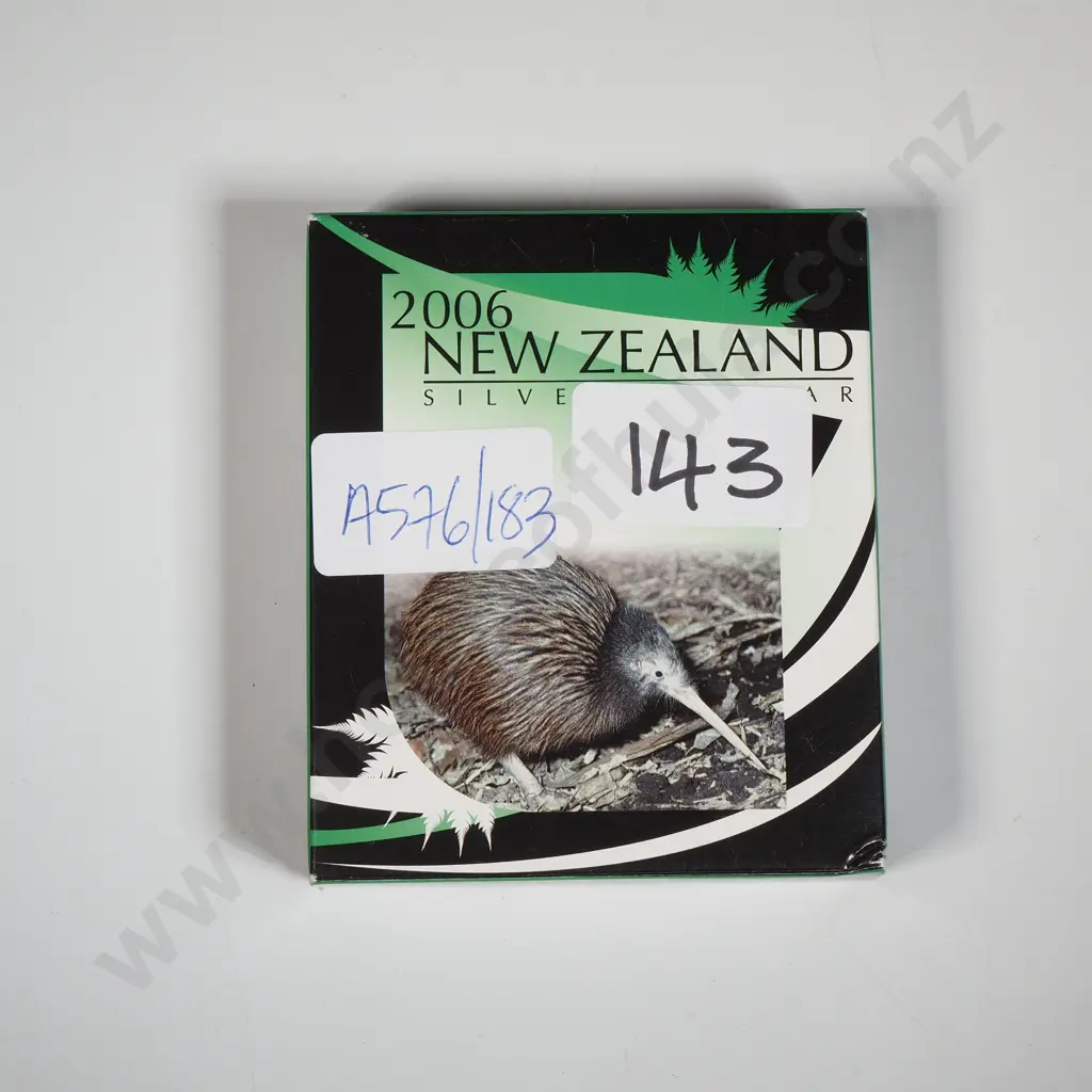 2006 New Zealand Silver Proof Dollar Coin Image 1++