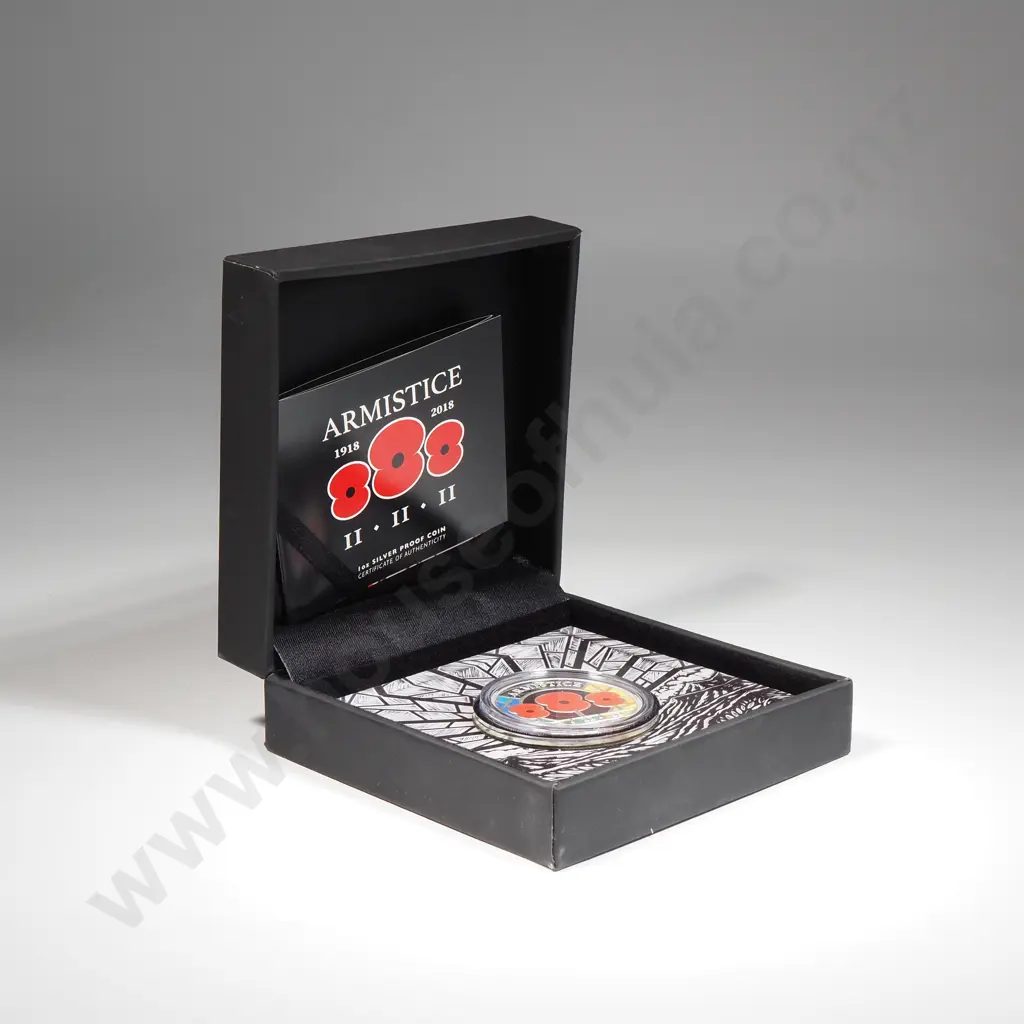 2018 Armistice 1 Ounce Silver Proof Coin Image 1++